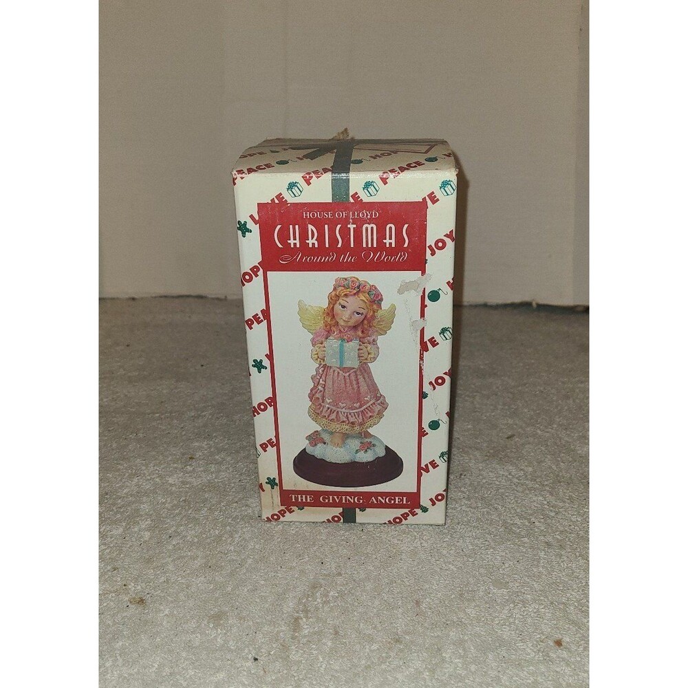 House Of Lloyd Christmas Giving Angel with Original Box